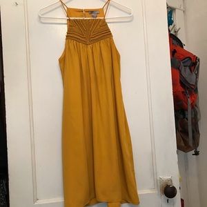 Mustard dress